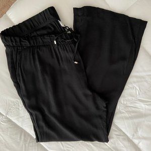 OLD NAVY - BLACK FLOWY SOFT PANTS - XL